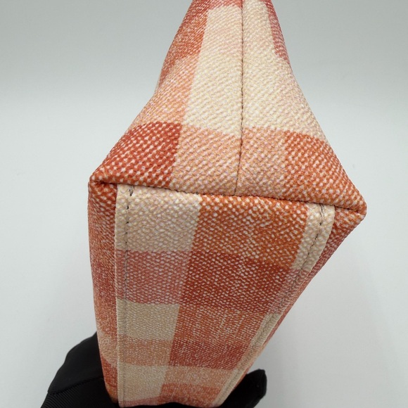 NWOT Dooney & Bourke Quadretto Check Cosmetic Case - Picture 7 of 12